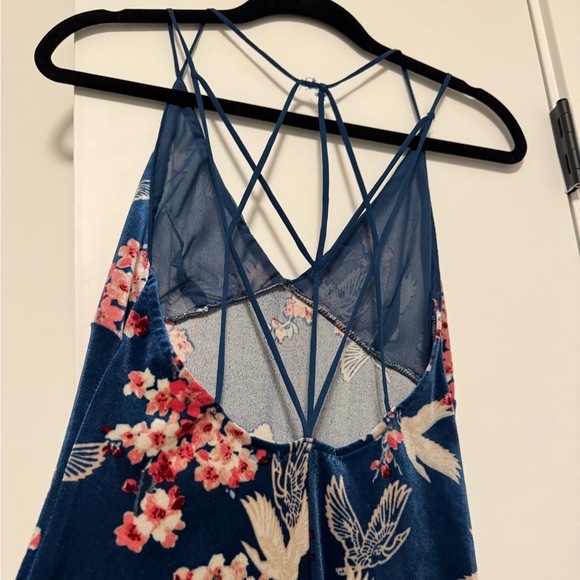 Velvet Japanese style dress - Picture 2 of 2